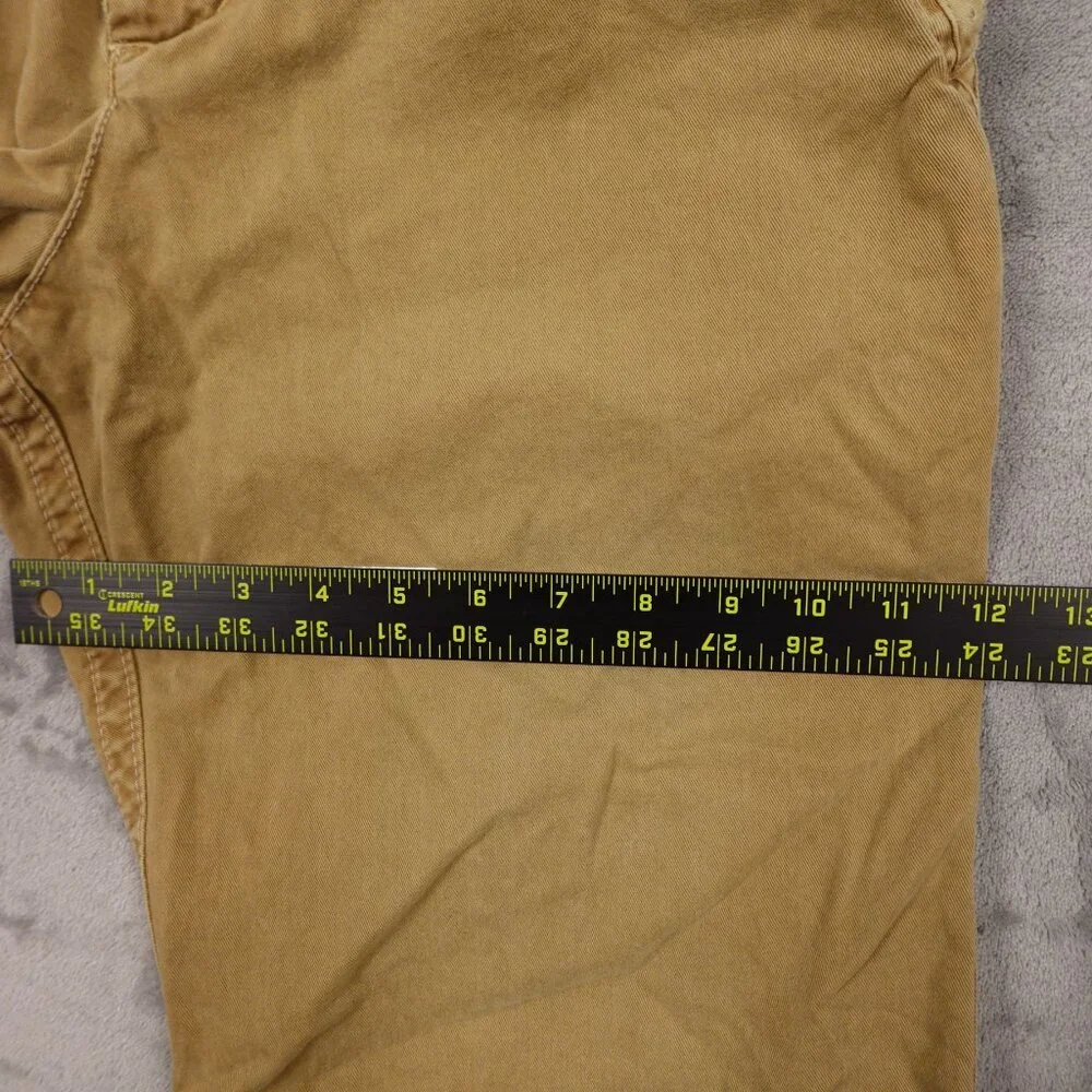 Vintage Abercrombie and Fitch chino pant men's 30x30 tan distressed Y2K - Picture 8 of 15